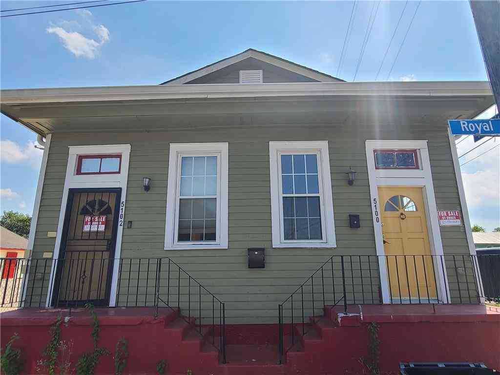 Multifamily For Sale - 5100-5102 Royal Street<br/> New Orleans, LA 70117