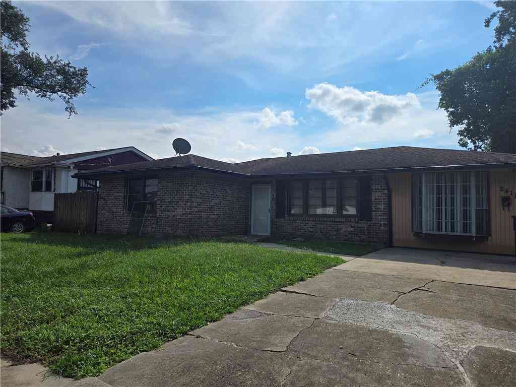 Homes For Rent - 2411 Lauradale Drive<br/> New Orleans, LA 70114