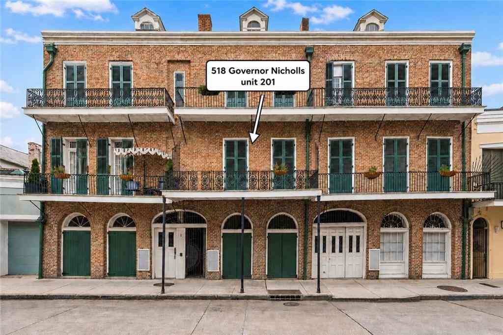 Condo For Sale - 518 Governor Nicholls Street #201<br/> New Orleans, LA 70116