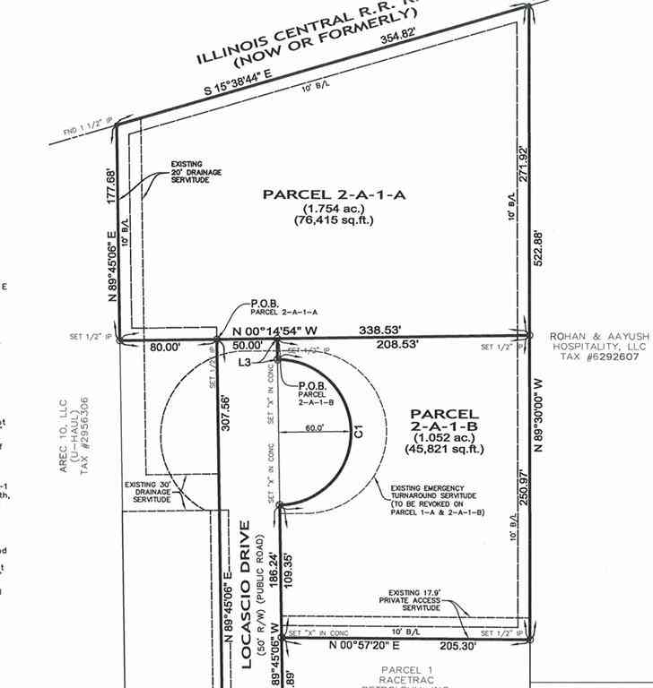 Vacant Land For Sale - 1955 Southwest Railroad Avenue<br/> Hammond, LA 70401