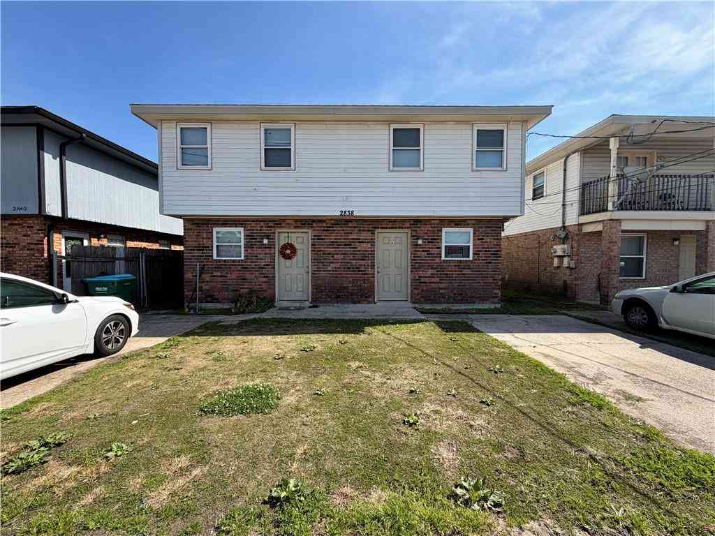 Multifamily For Rent - 2838 Kingston Street #A<br/> Kenner, LA 70062