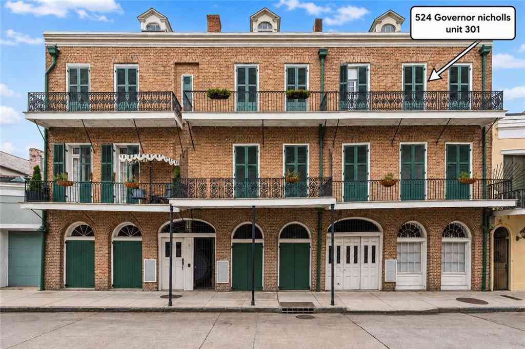 Condo For Sale - 524 Governor Nicholls Street #301<br/> New Orleans, LA 70116