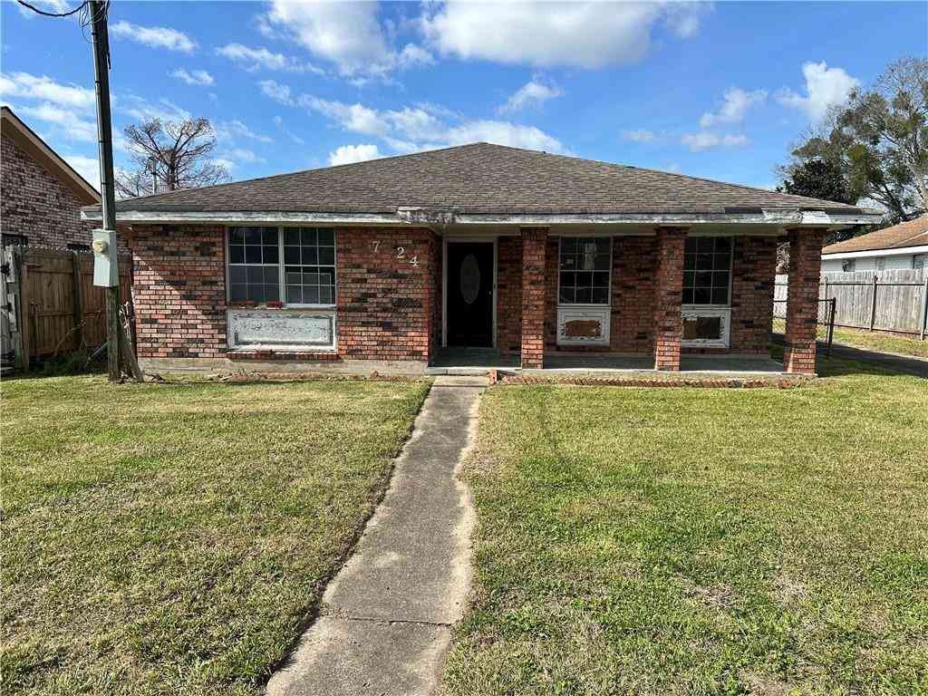 Homes For Sale - 7524 Daniel Drive<br/> New Orleans, LA 70127