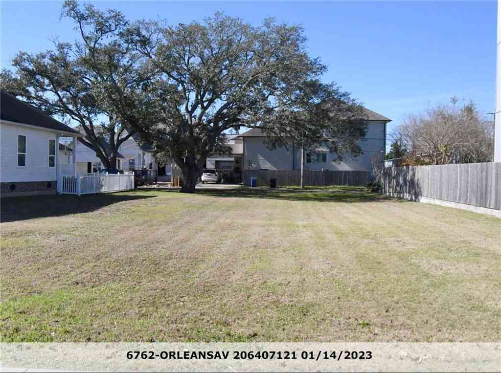 Vacant Land For Sale - 6762 Orleans Avenue<br/> New Orleans, LA 70124