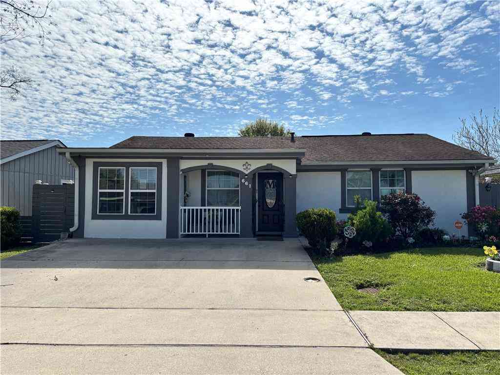 Homes For Sale - 661 Taylorbrook Drive<br/> Gretna, LA 70056