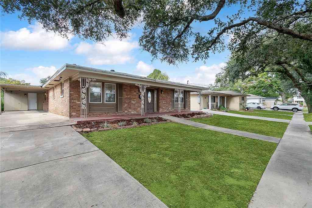 Homes For Rent - 1808 Elise Avenue<br/> Metairie, LA 70002