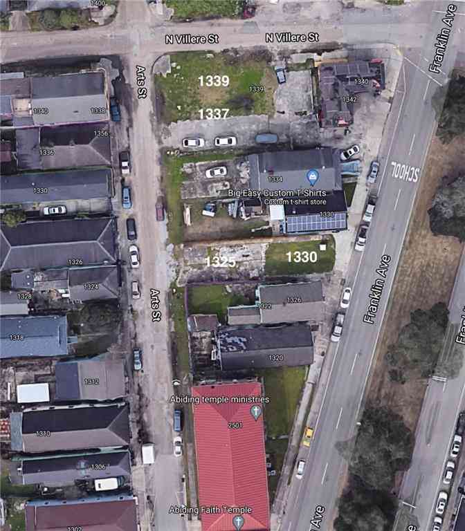 Vacant Land For Sale - 1330 Franklin Avenue<br/> New Orleans, LA 70117