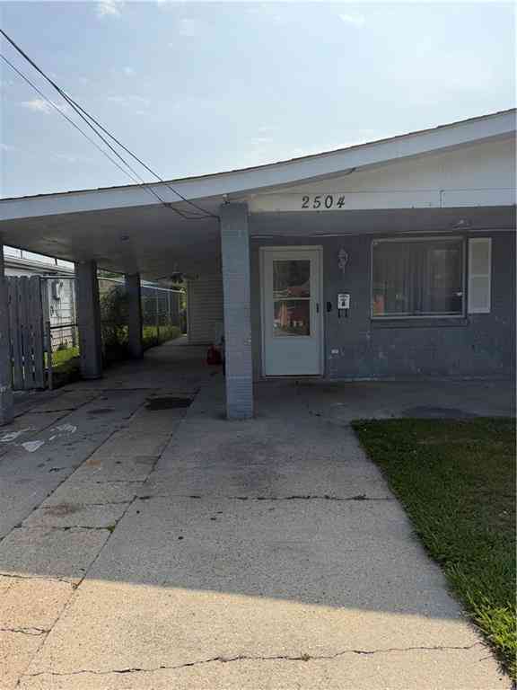 Multifamily For Rent - 2504 Claire Avenue<br/> Gretna, LA 70053