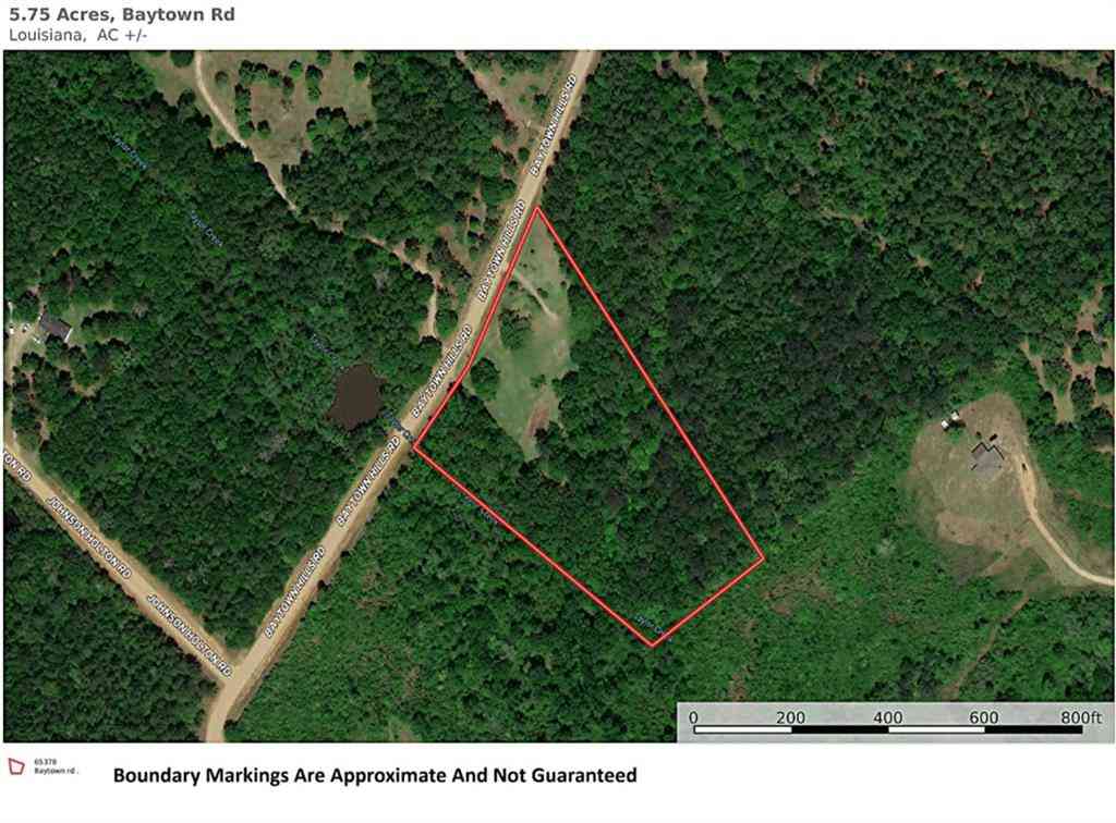 Vacant Land For Sale - 65378 Baytown Hills Road<br/> Kentwood, LA 70444