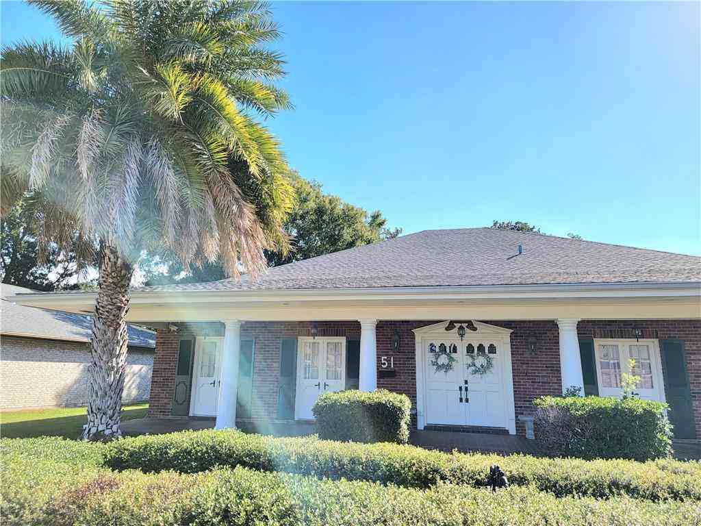 Homes For Rent - 51 Emile Avenue<br/> Kenner, LA 70065