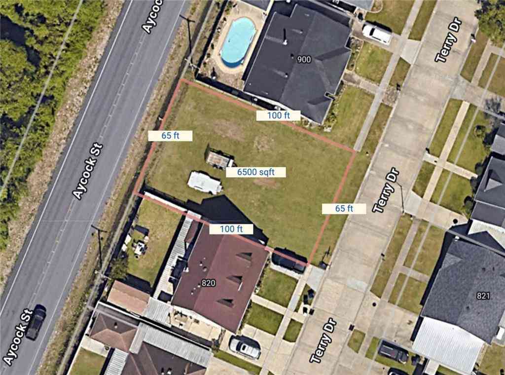 Vacant Land For Sale - 824 Terry Drive<br/> Arabi, LA 70032