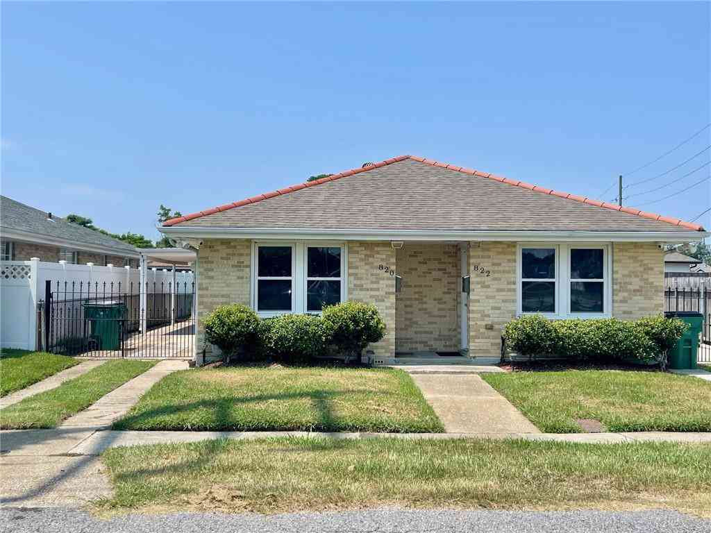 Multifamily For Rent - 820 Giuffrias Avenue<br/> Metairie, LA 70001