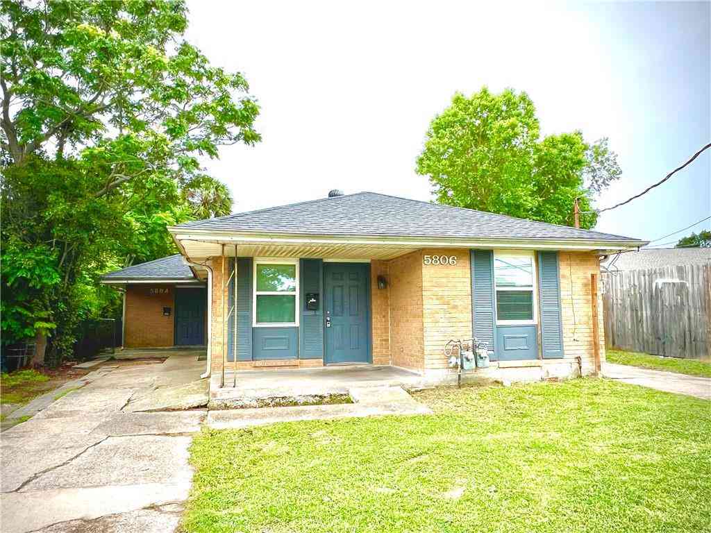 Multifamily For Sale - 5804 06 Dimaggio Place<br/> Metairie, LA 70003