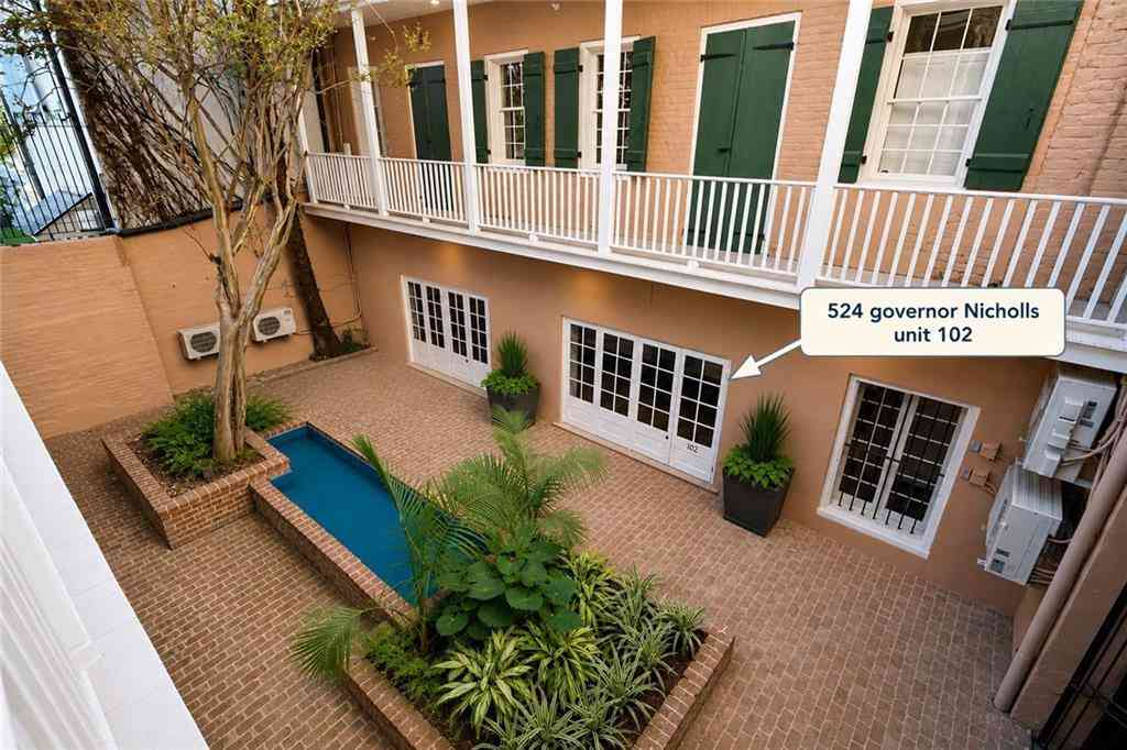 Condo For Sale - 524 Governor Nicholls Street #102<br/> New Orleans, LA 70116