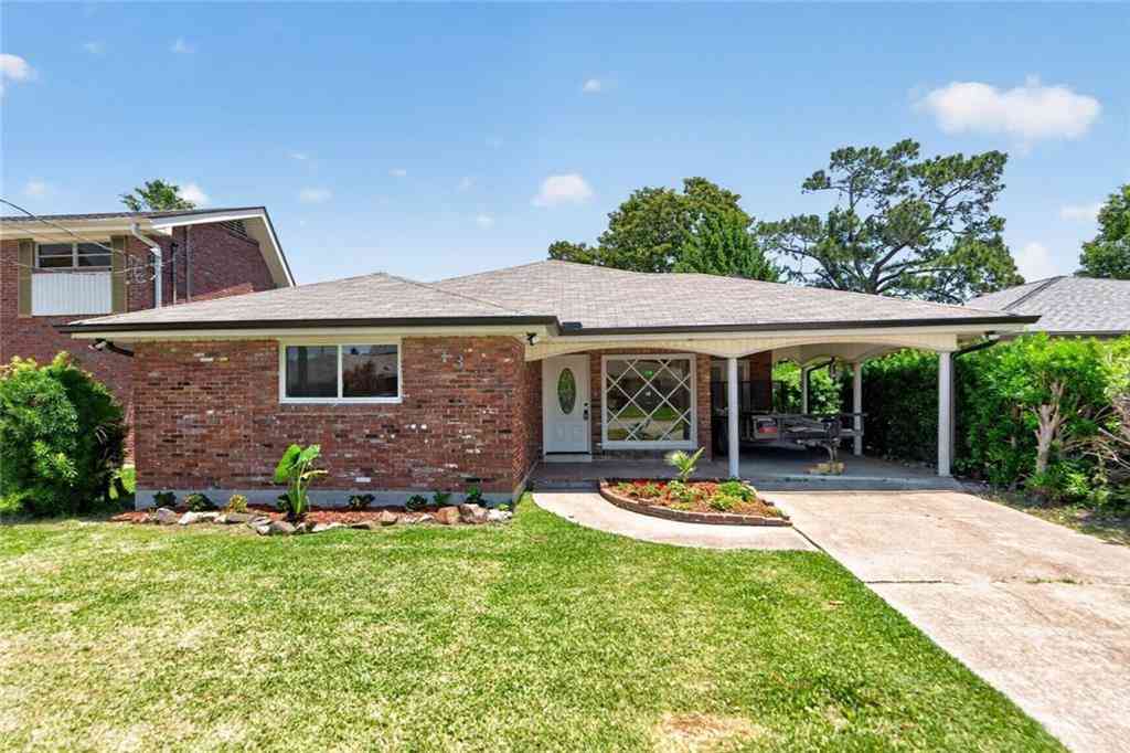 Homes For Sale - 1341 Poinsettia Drive<br/> Metairie, LA 70005