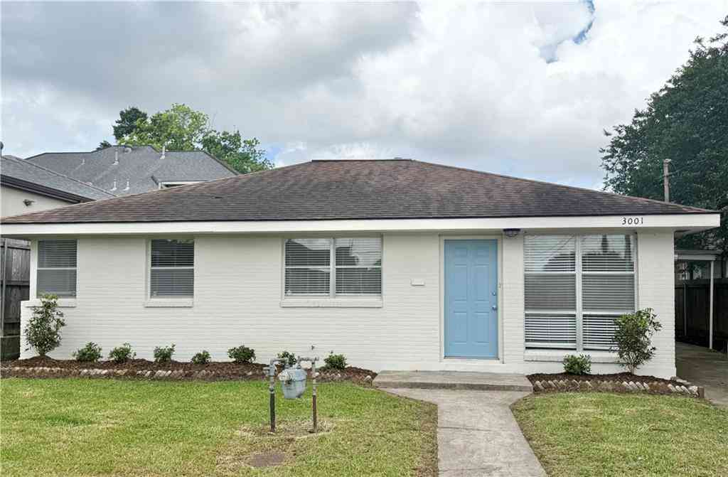 Homes For Rent - 3001 46th Street<br/> Metairie, LA 70001
