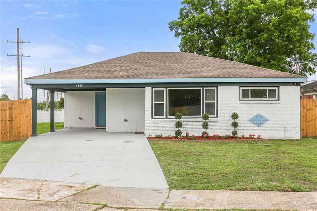 Homes For Sale - 4839 Babylon Street<br/> New Orleans, LA 70126