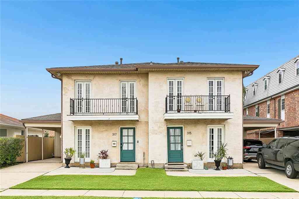 Multifamily For Sale - 315-317 Seattle Street<br/> New Orleans, LA 70124