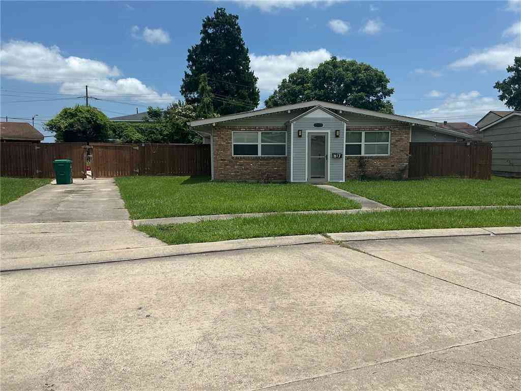 Homes For Rent - 517 Diplomat Street<br/> Terrytown, LA 70056