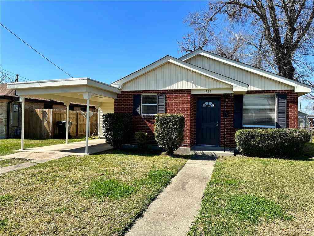 Homes For Rent - 1711 Moisant Street<br/> Kenner, LA 70062