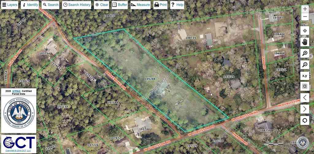 Vacant Land For Sale - 34457 W Dubuisson Road<br/> Slidell, LA 70460
