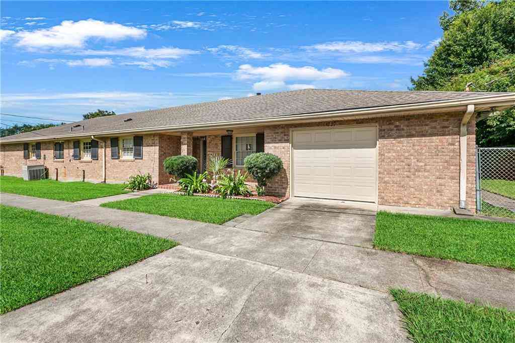Multifamily For Sale - 4728-30 Park S Drive<br/> Metairie, LA 70001