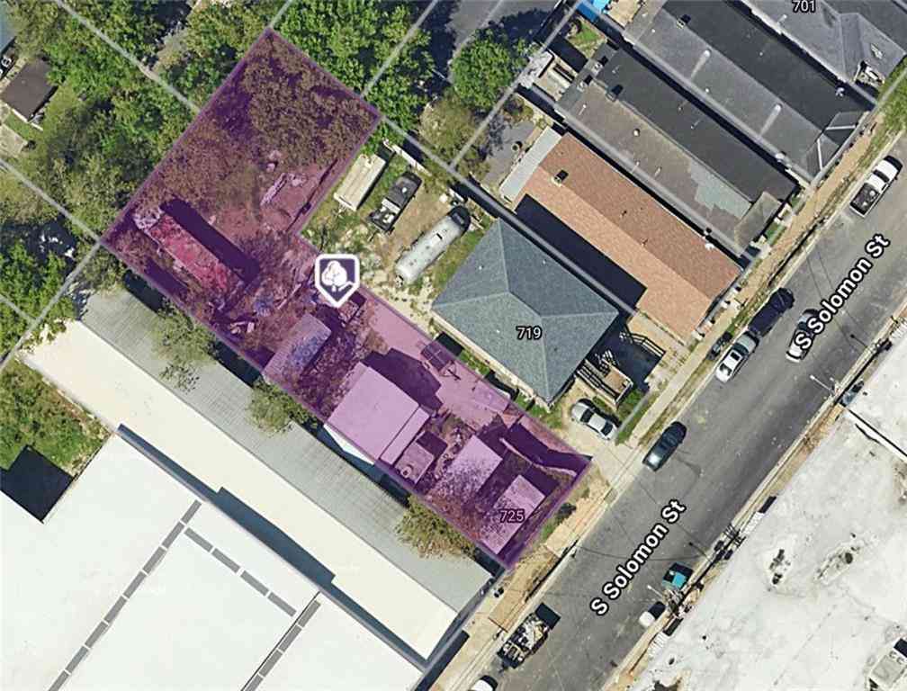 Vacant Land For Sale - 725 S Solomon Street<br/> New Orleans, LA 70119