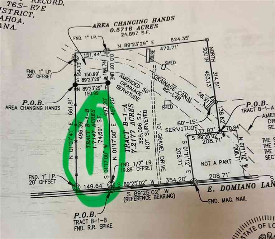 Vacant Land For Sale - E Domiano Lane<br/> Hammond, LA 70401