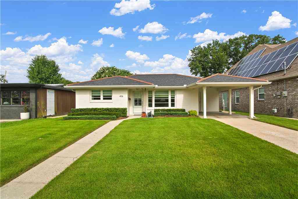 Homes For Sale - 406 Sena Drive<br/> Jefferson County, Metairie, LA 70005