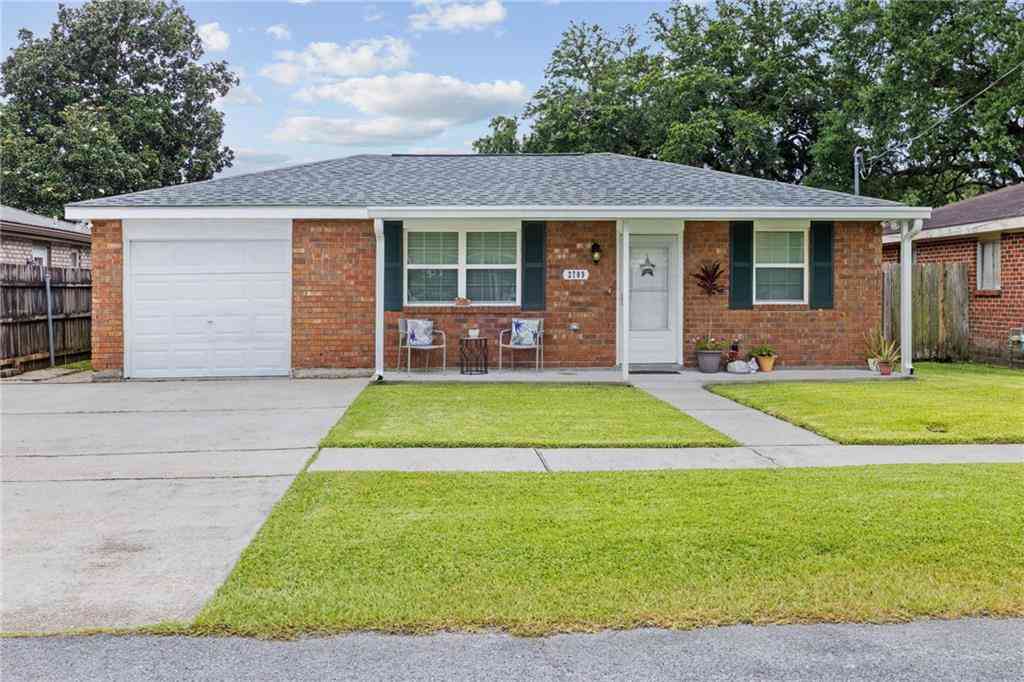 Homes For Sale - 2709 Jeanne Street<br/> Marrero, LA 70072