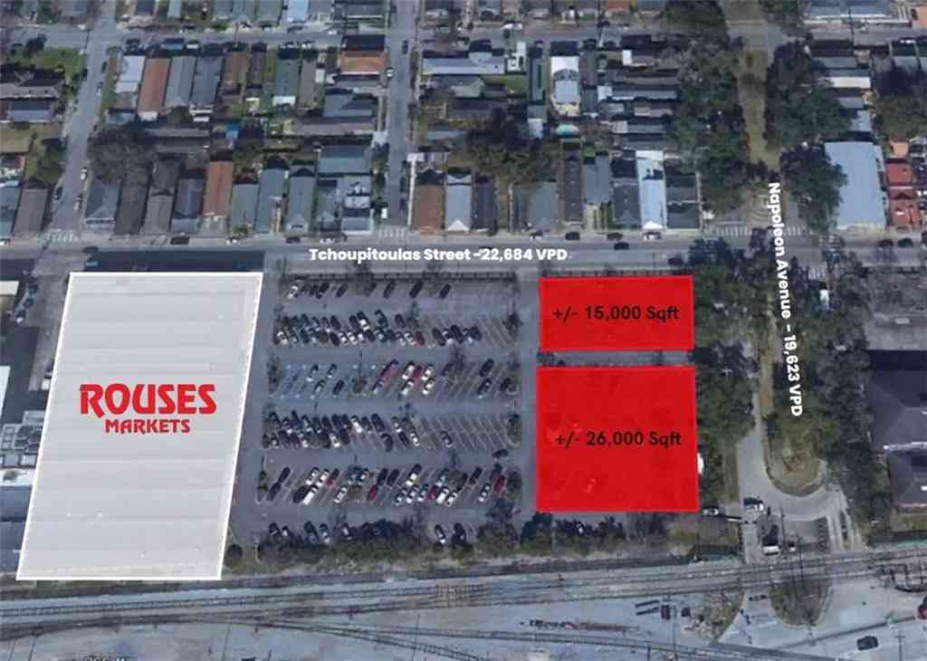Vacant Land For Sale - 4500 Tchoupitoulas Street<br/> New Orleans, LA 70115