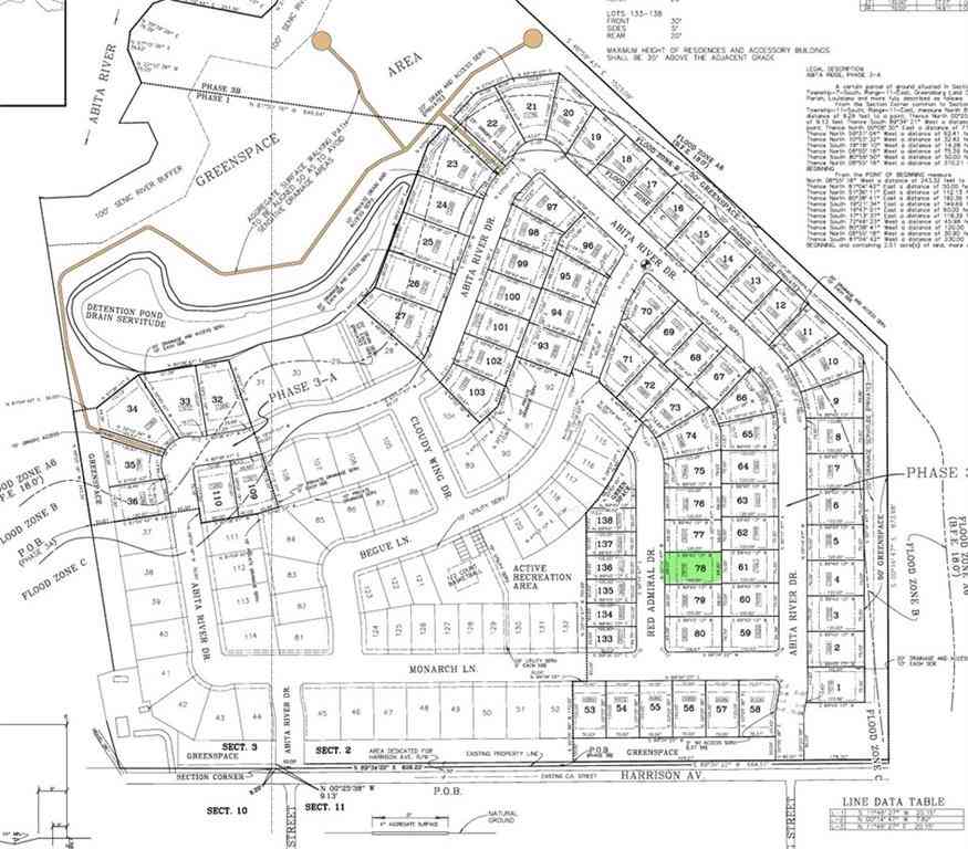 Vacant Land For Sale - 3016 Red Admiral Drive<br/> Saint Tammany County, Covington, LA 70433