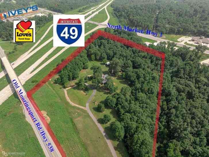 Vacant Land For Sale - 5555 Old Mooringsport Road<br/> Shreveport, LA 71107