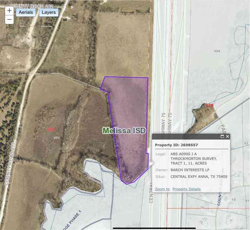 Vacant Land For Sale - TBD S Central Expressway<br/> Anna, TX 75409