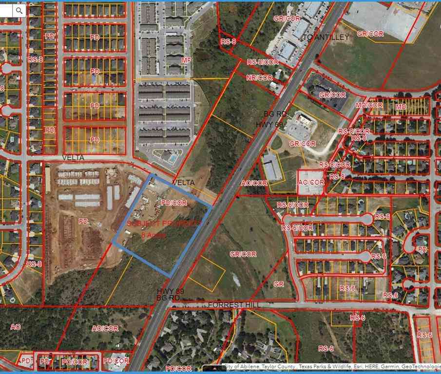 Vacant Land For Sale - 6856 Buffao Gap<br/> Abilene, TX 79606