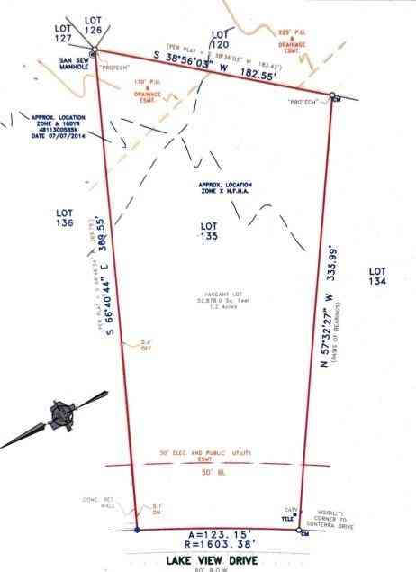 Vacant Land For Sale - 2776 S Lakeview Drive<br/> Cedar Hill, TX 75104