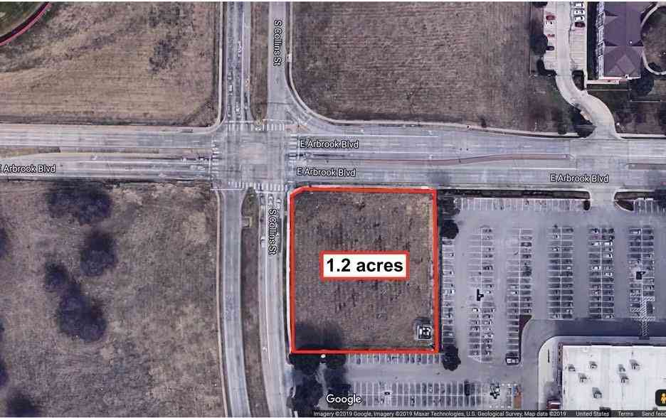 Vacant Land For Sale - 3701 S Collins Street<br/> Arlington, TX 76014