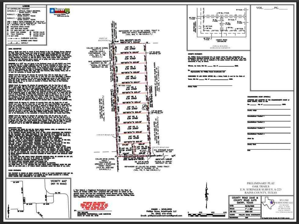 Vacant Land For Sale - LOT 2 Rs County Road 2470<br/> Emory, TX 75440