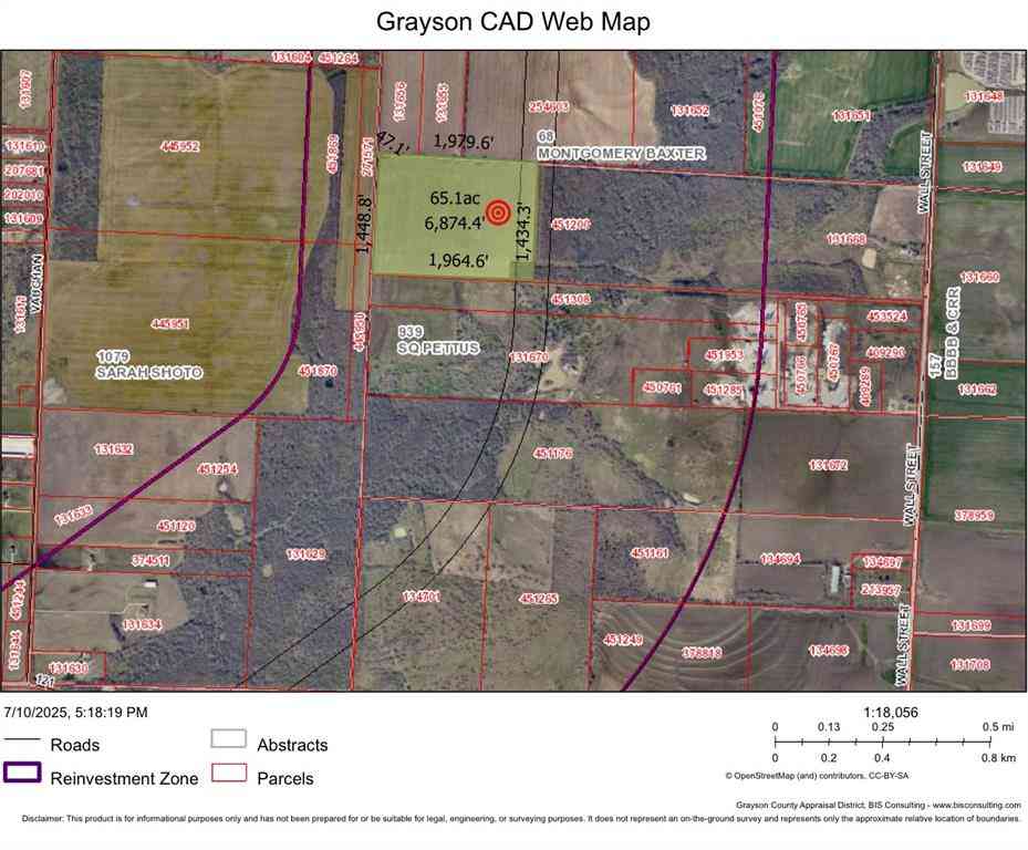 Vacant Land For Sale - TBD Wall Street Road<br/> Gunter, TX 75058