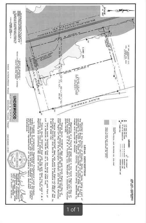 Vacant Land For Sale - 401 E Odneal Street<br/> Sherman, TX 75090
