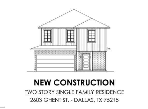 Homes For Sale - 2603 Ghent Street<br/> Dallas, TX 75215