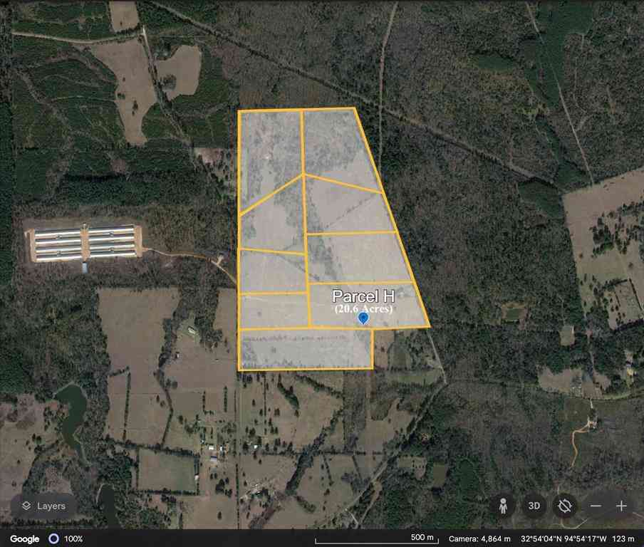 Vacant Land For Sale - 12403 Fm 1975 #PARCEL H<br/> Gilmer, TX 75644