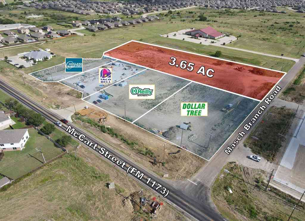 Vacant Land For Sale - 5251 Masch Branch Road<br/> Krum, TX 76249