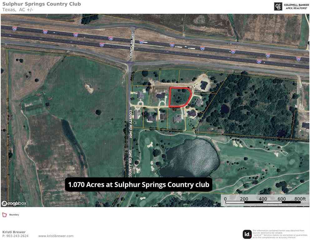 Vacant Land For Sale - 0000 Fairway Lane<br/> Hopkins County, Sulphur Springs, TX 75482
