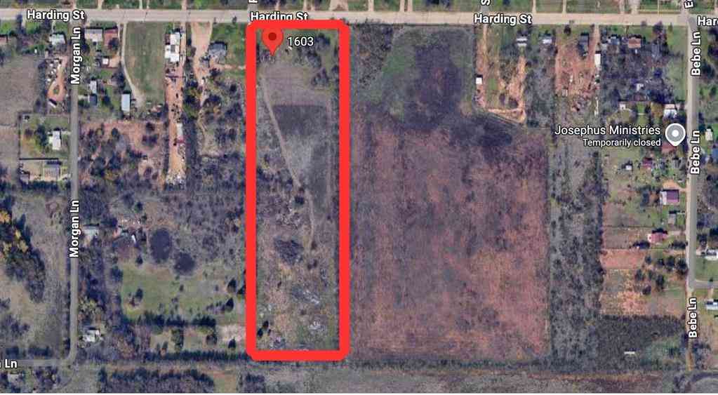 Vacant Land For Sale - 1603 Harding Street<br/> Wichita County, Wichita Falls, TX 76301