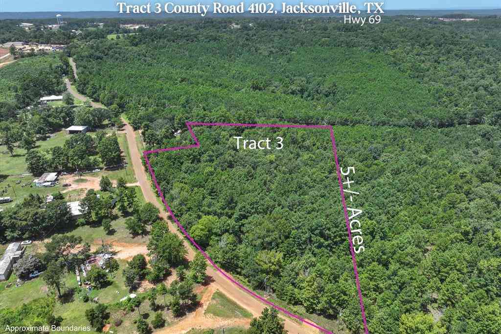 Vacant Land For Sale - TRACT 3 County Road 4102<br/> Cherokee County, Jacksonville, TX 75766