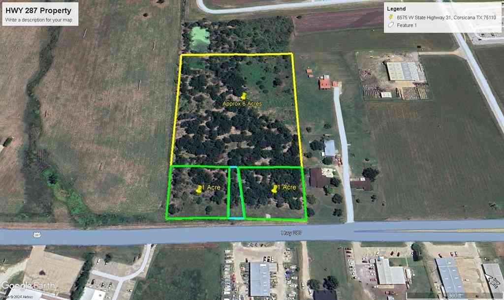 Vacant Land For Sale - TBD S Hwy 287<br/> Corsicana, TX 75110