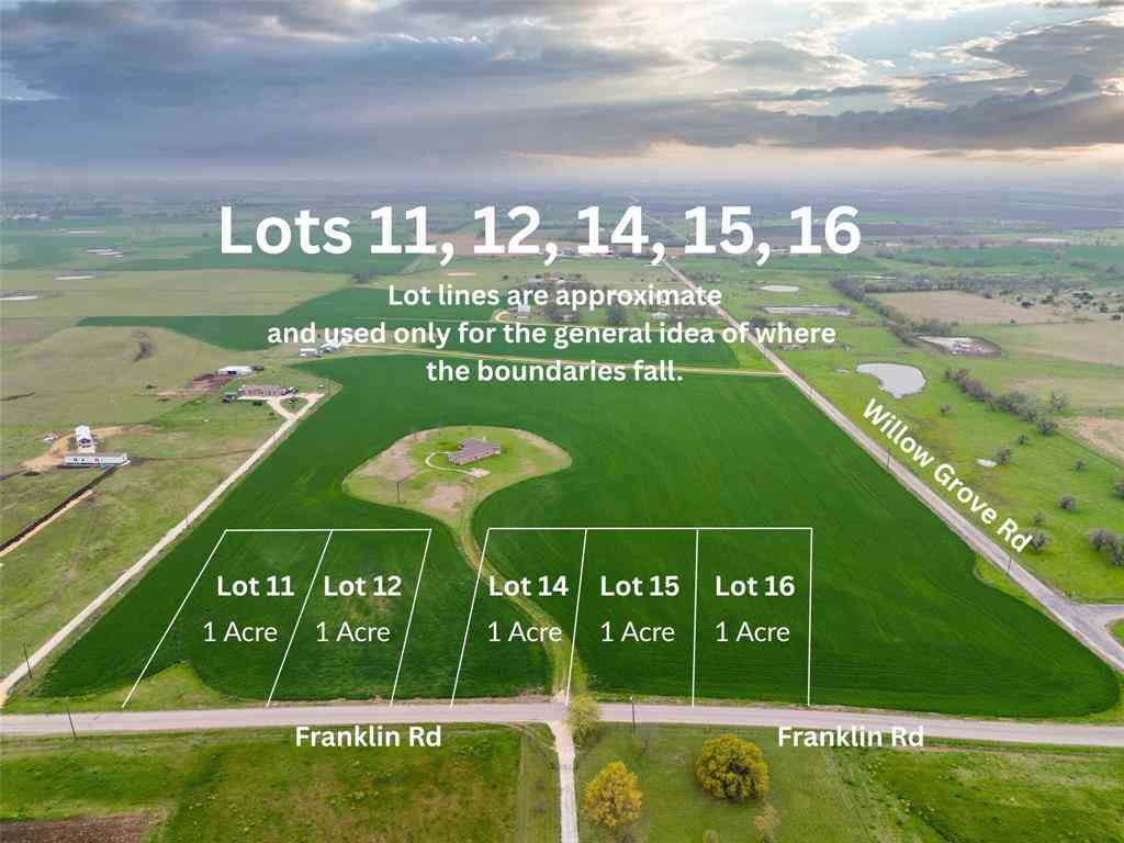 Vacant Land For Sale - LOT 15 - TBD Franklin Road<br/> Moody, TX 76557