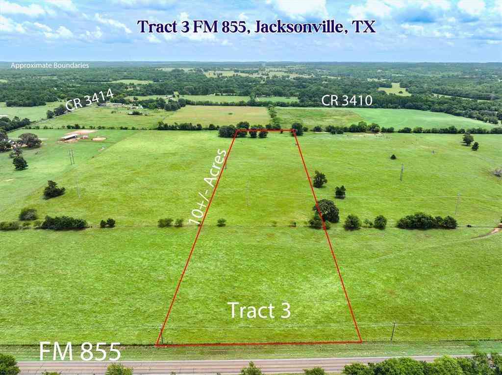 Vacant Land For Sale - TRACT 3 Fm 855<br/> Jacksonville, TX 75766