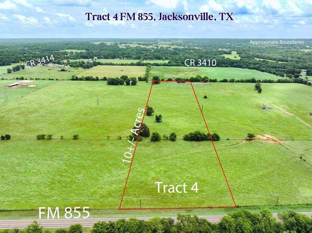 Vacant Land For Sale - TRACT 4 Fm 855<br/> Cherokee County, Jacksonville, TX 75766